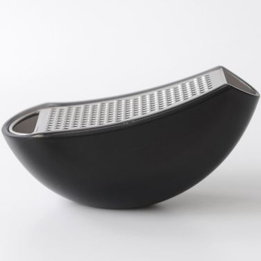 Тёрка 7,8х15,5х7,5 см черная Parmenide Alessi