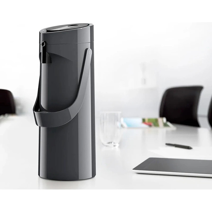 Tefal Thermos Ponza Pump, 1,9 л, пластик, стекло, серый