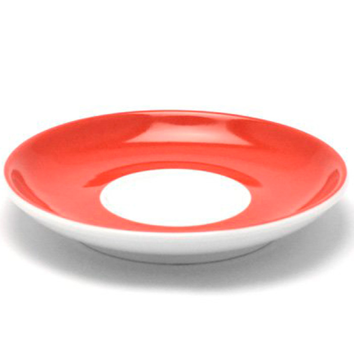 35474 Блюдце cappuccino, cappuccino large 14,5 см Red Decal Print для серій 'Millecolori Verona/Tori