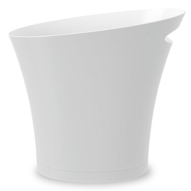 Контейнер для сміття 7,5 л білий Skinny Umbra