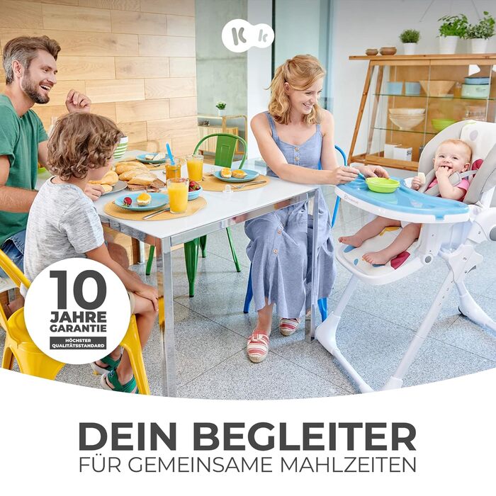 Дитячий стільчик для годування з перших місяців життя YUMMY kk Kinderkraft