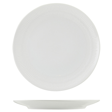 Тарелка 23 см, Incise Porcelain Solara, GenWare