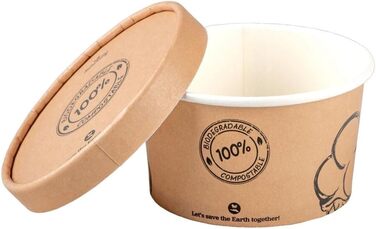 Набір паперові стаканчики для морозива 50 шт. 150 мл VEPATIM