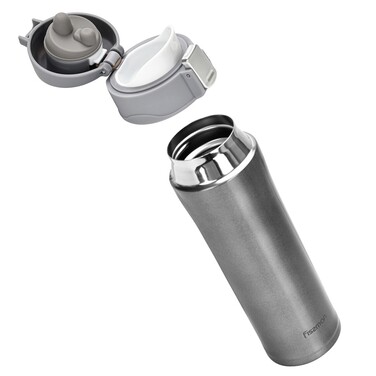 Термос-кружка Fissman 450 мл серый (9623)