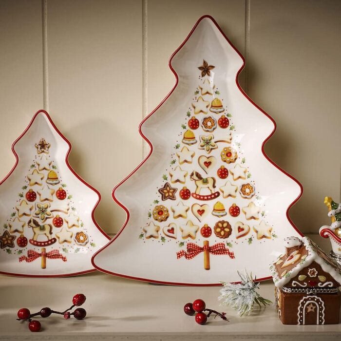 Блюдо в формі ялинки, велика 26 см Winter Bakery Delight Villeroy & Boch
