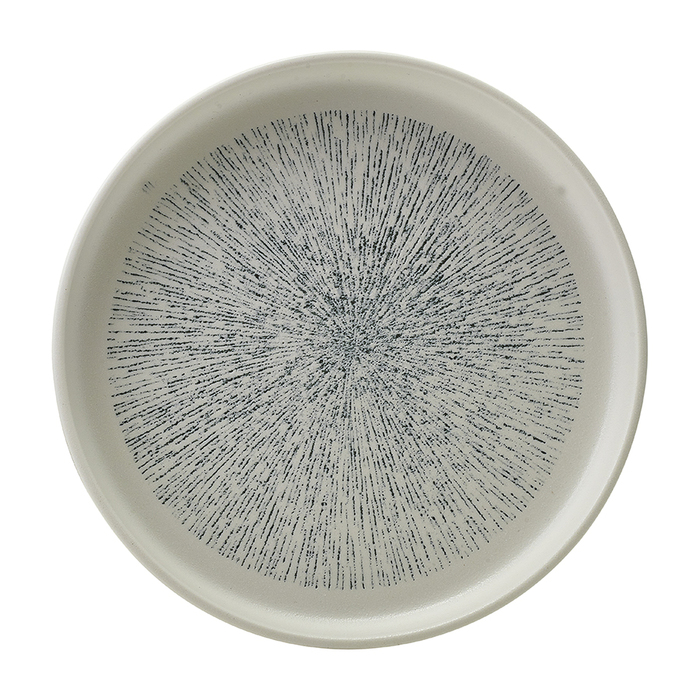 Тарелка с вертикальным бортом 24.5 см, Sereno Porcelain Strato, GenWare