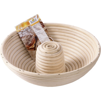 Форма для вистоювання тіста у вигляді кільця, 23,5 см, біла, RBV Birkmann