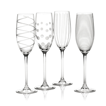 Набор бокалов для шампанского Mikasa CHEERS, стекло, 250 мл, 4 пр.