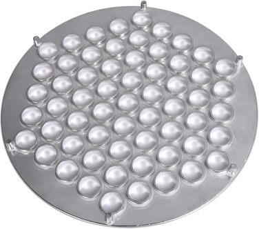 Эффективный ручной пресс для пельменей с 61 отверстием, из алюминиевого сплава Zqxnt