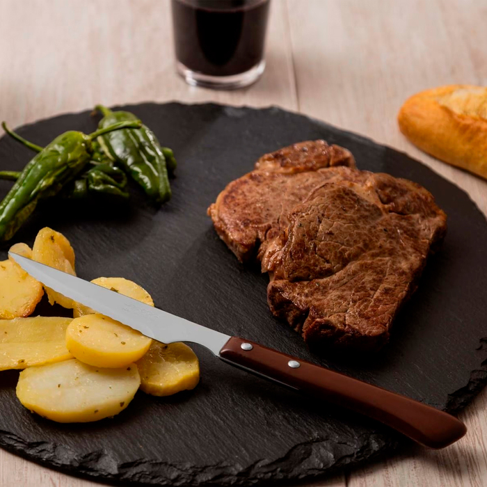 804000 Ніж стейковий  (пластик. ручка)