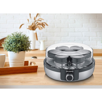 Йогуртниця на 7 порційних баночок по 150 мл, JG 3521 Severin