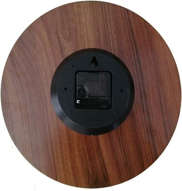 Настінний кухонний годинник YOAI, вінтажний, шеббі-шик, античний, ностальгічний, сільський, кварцовий годинник з МДФ з безшумним механізмом, 12 дюймів/30 см Ø (сірий)