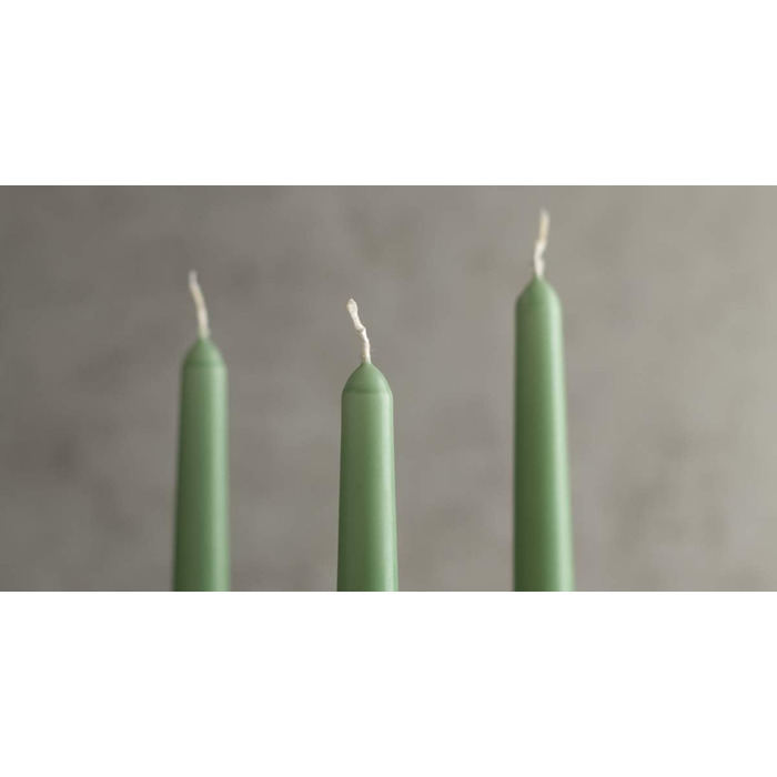 Набір зі 100 конічних свічок 2,2 x 25 см, 2 упаковки по 50 шт, бежевий PAPSTAR