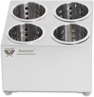 Держатель для столовых приборов, двухрядный на 4 корзинки Beeketal