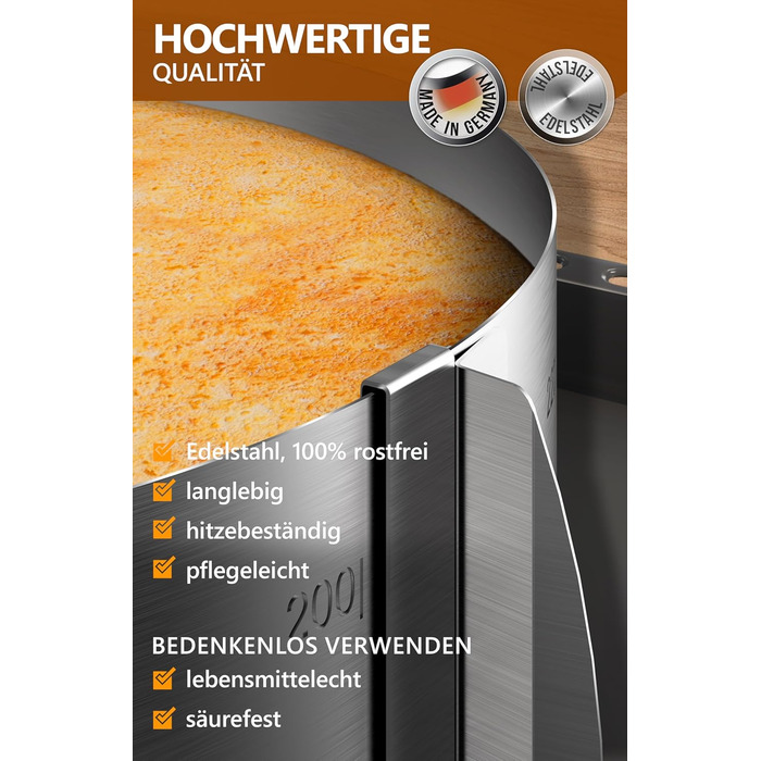 Кольцо для выпечки 8,5 см раздвижное 16-30 см 4smile