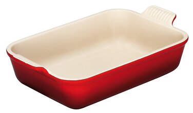 Блюдо прямокутне 22 см, вишневий Le Creuset