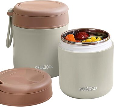 Термоконтейнер 425 мл одношаровий зелений Generic