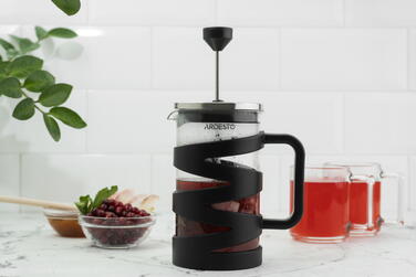 Френч-пресс ARDESTO Gemini, 600 мл, Нержавеющая сталь, Стекло, Пластик