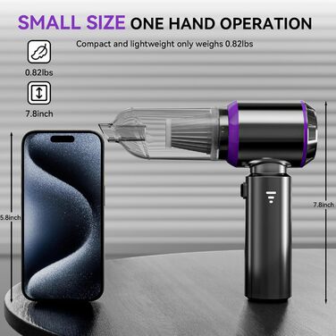 Ручний бездротовий пилосос 120 Вт Tidy Cats