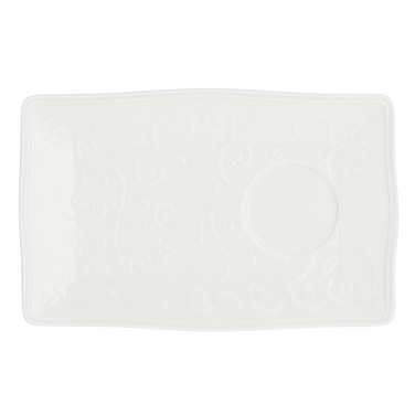 Чашка для чаю з блюдцем La Porcellana Bianca FLORENTINA, порцеляна, 180 мл