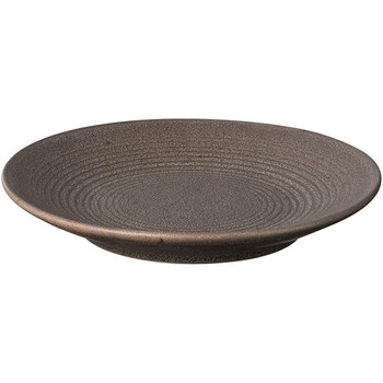 Тарілка 14 см темно-коричнева Kumi Blomus