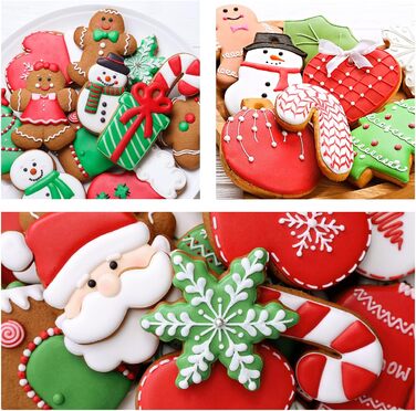 Різдвяні формочки для печива 12 шт. Alintor