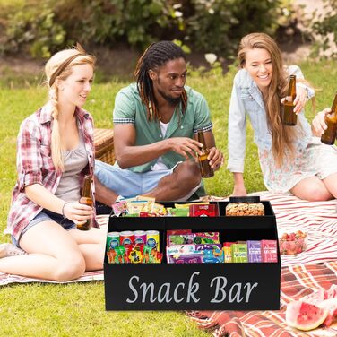 Органайзер для зберігання снеків 28 х 21 х 13 см ZoeQide