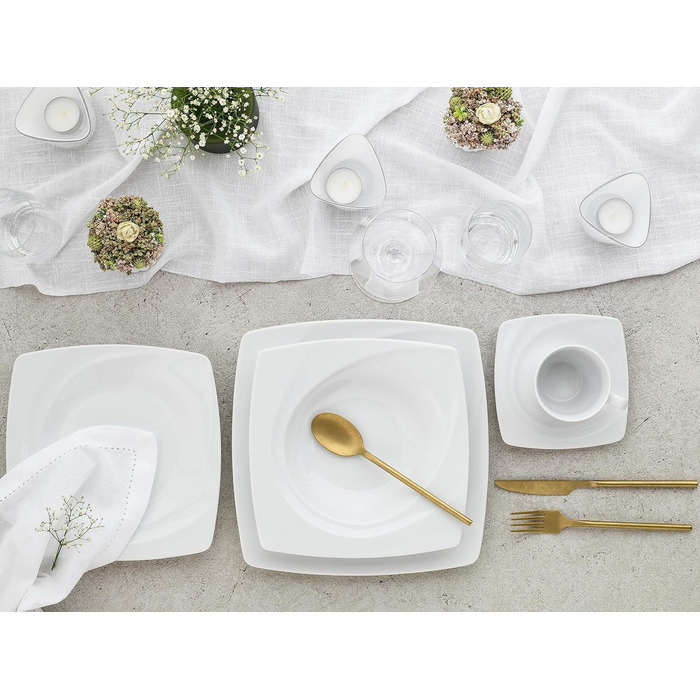 Серія Celebration, набір посуду з 18 предметів, порцеляновий кавовий сервіз, набір (без), 13161