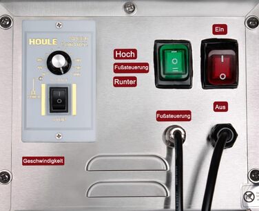 Промислова машина для наповнення ковбас Beeketal &39BTH07&39 з нержавіючої сталі (об&39єм 7 л/горизонтальна конструкція), професійна машина для наповнення ковбас з 2-швидкісним повністю металевим механізмом і рукояткою, включаючи 5 насадок для напов