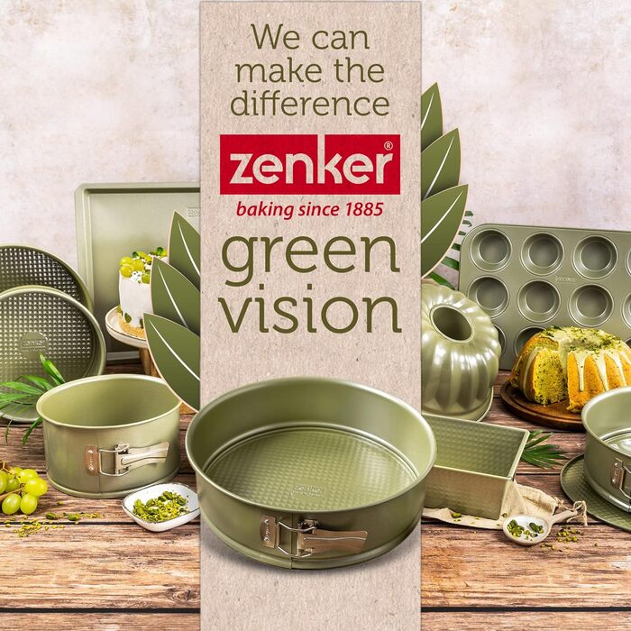 Форма для випічки кексів 25 см Green Vision Zenker
