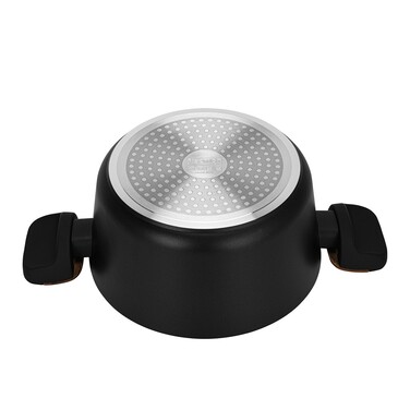 Каструля зі скляною кришкою 20 см 2,67 л FEORELLA Fissman