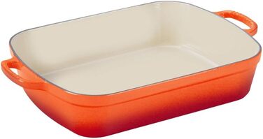 Форма для запікання прямокутна 37 см, полум'яно-червоний Signature Le Creuset