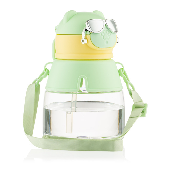 Пляшка для води Ardesto Space 550мл, пластик, зелений