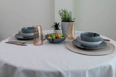 ARDESTO Салатник Bagheria, 14 см, Grey, кераміка