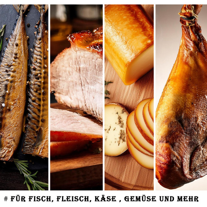 Спеції для копчення для риби, м'яса, сиру та багато іншого 7 шт Moritz