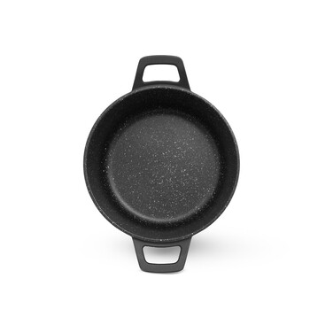 Каструля Fissman FILOMENA 20x10,5 см 2,3 л зі скляною кришкою алюміній з антипригарним покриттям (14532)