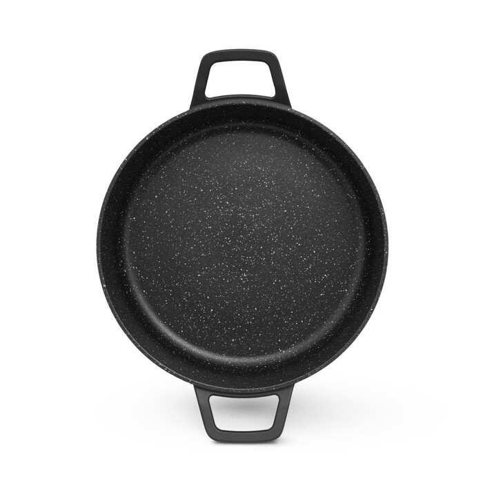 Сотейник Fissman со стеклянной крышкой FILOMENA 26x7 см 2,6 л со стеклянной крышкой алюминий с антипригарным покрытием (14537)