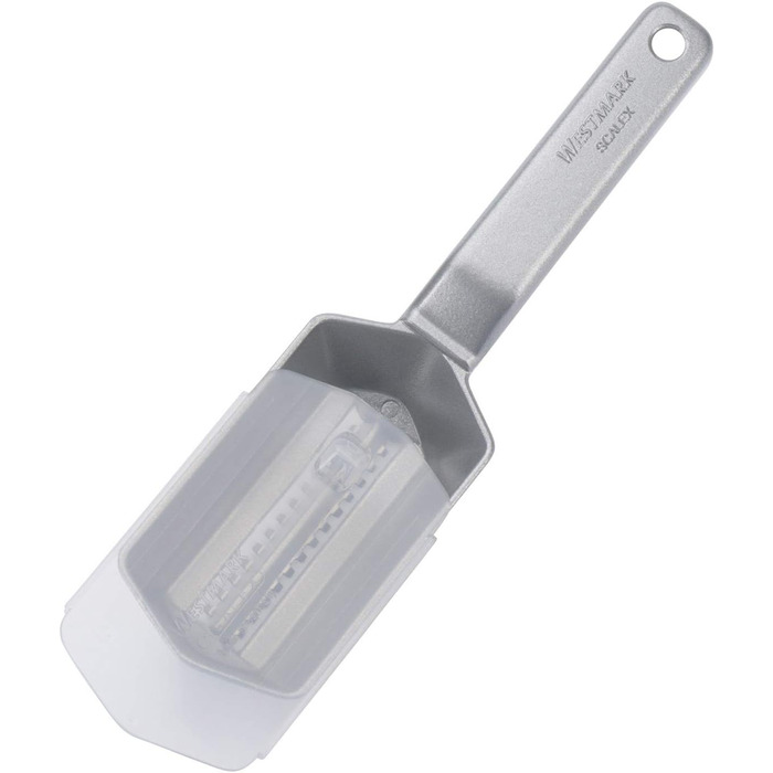 Очиститель для рыбы Westmark с поддоном для сбора весов, алюминий, специальное покрытие, безопасное для пищевых продуктов, нержавеющая сталь, 21 x 5,9 x 5,3 см, Scalex, серебристый, 65002260