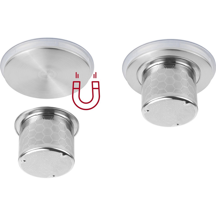 CATLER Электрочайник 0.6л, Strix, заварник, нерж. сталь, поддержание температуры, смысл. руковод., черный