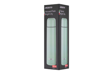 ARDESTO Термос Bright City 1000 мл, зеленый, нержавеющая сталь