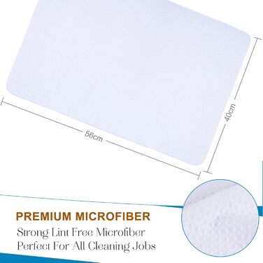 Кухонні рушники VIVOTE, рушники для гостей, подарункові, 40x60 см, 2 шт., м&39які кухонні рушники, абсорбуючі рушники (білі)