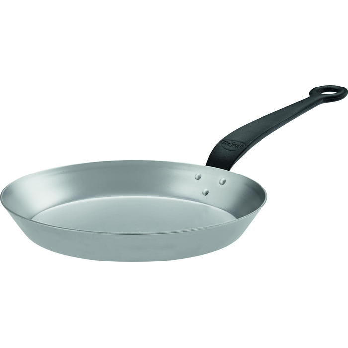 Сковорода залізна з чавунною ручкою, Rosle 28 см