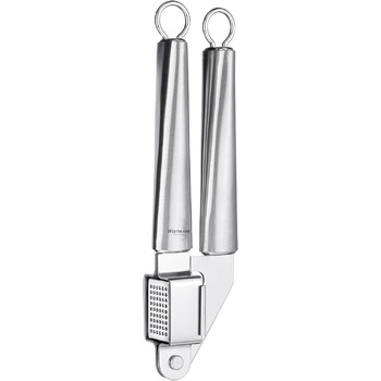 Прес для часнику Westmark - Premium Graphite Edition - з очисним елементом - не потребує очищення - для часнику, імбиру та інших - менше зусиль (слава)