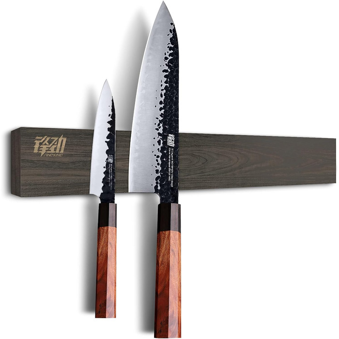 Дерев'яна магнітна смуга для ножів 40 см FINDKING