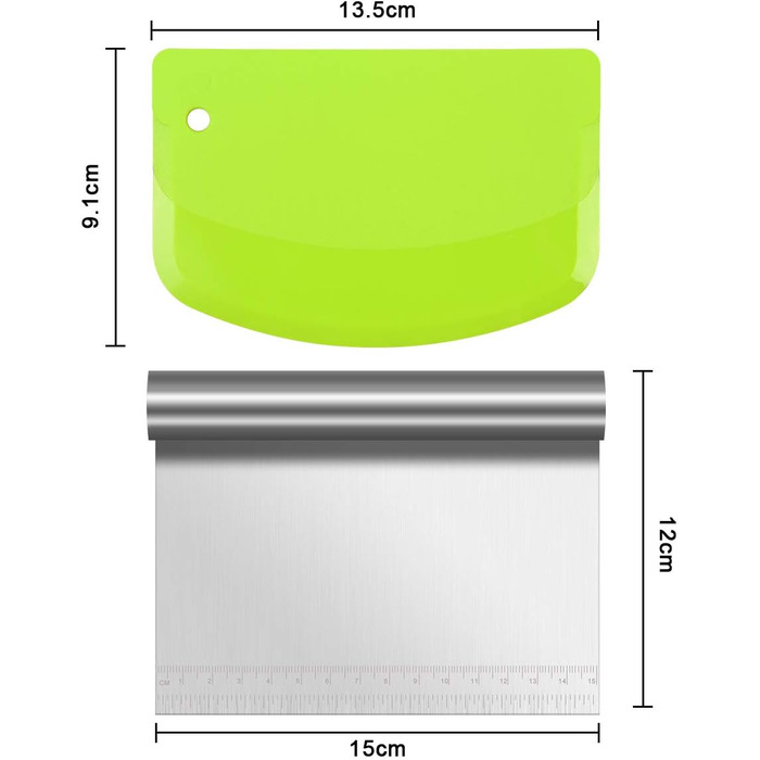 Набір скребків для тіста 3 шт Vicloon