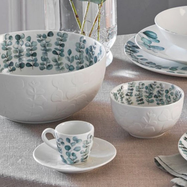 Миска La Porcellana Bianca SEMPREVERDE, порцеляна, діам. 12 см