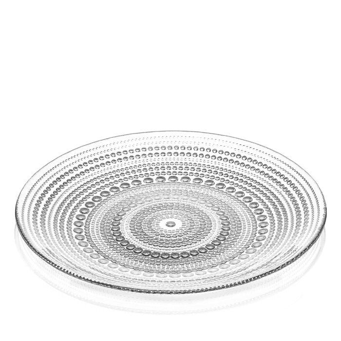 ARDESTO Тарілка Verbena, 24.5см, скло, прозорий