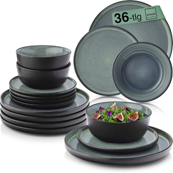 розмір: набір столового посуду з 36 предметів