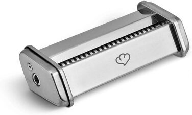 Інструкція SPRINGLANE Nonna, нержавіюча сталь, виробник макаронних виробів включно з брошурою з рецептами, сушарка для макаронних виробів і 3 насадки для нарізки спагетті, лазаньї, тальятелле - (насадка для лінгвіні, аксесуари)