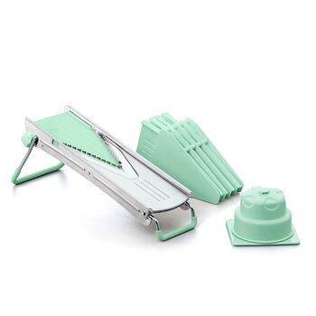 Терка шинкування Fissman 39x15x14 см 5 змінних лез (18636)